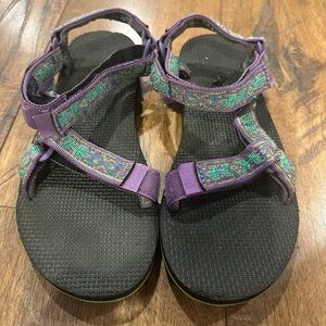 Original TEVA Universal Sandal Gecko Mood Indigo Size 8